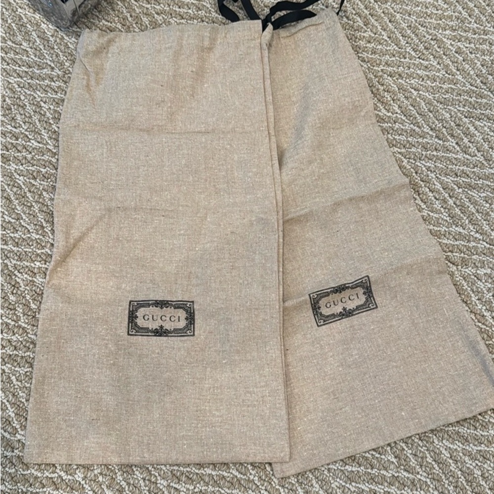 Gucci Shoe Dust Bags